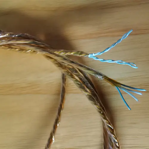 PEEK Insulated Type K Thermocouple Wire