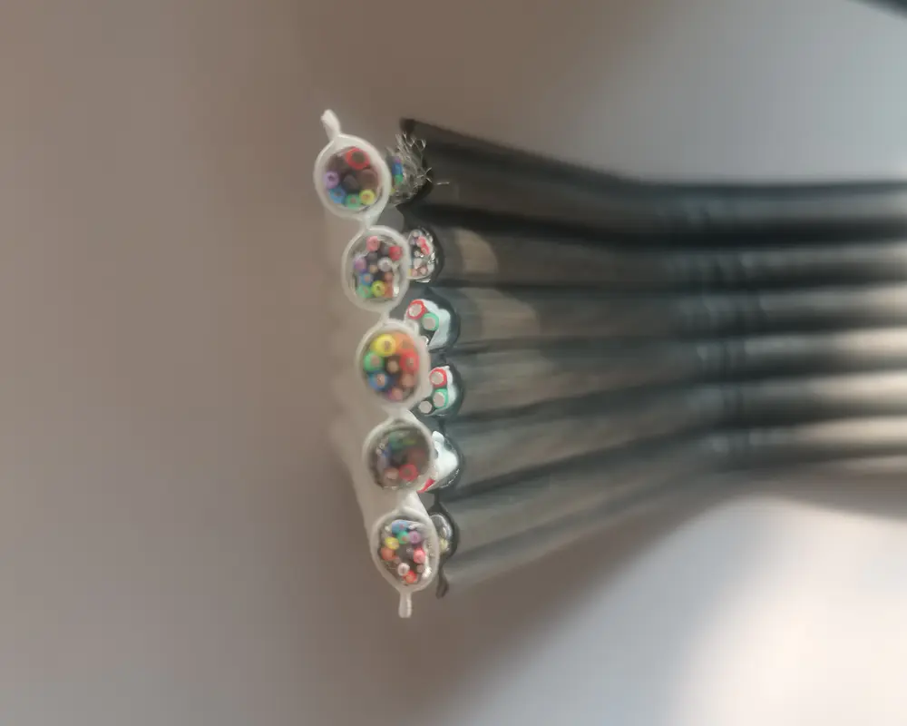Teflon Shielded Flat Cable