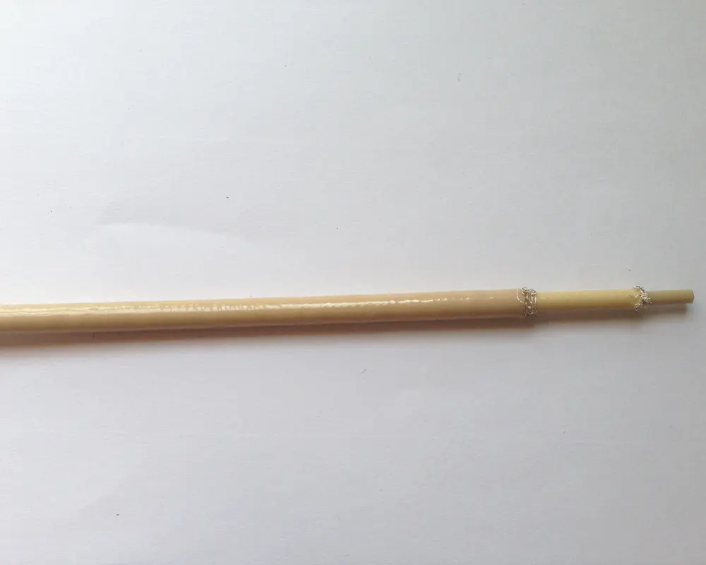 High temperature PEEK super screened coaxial cable