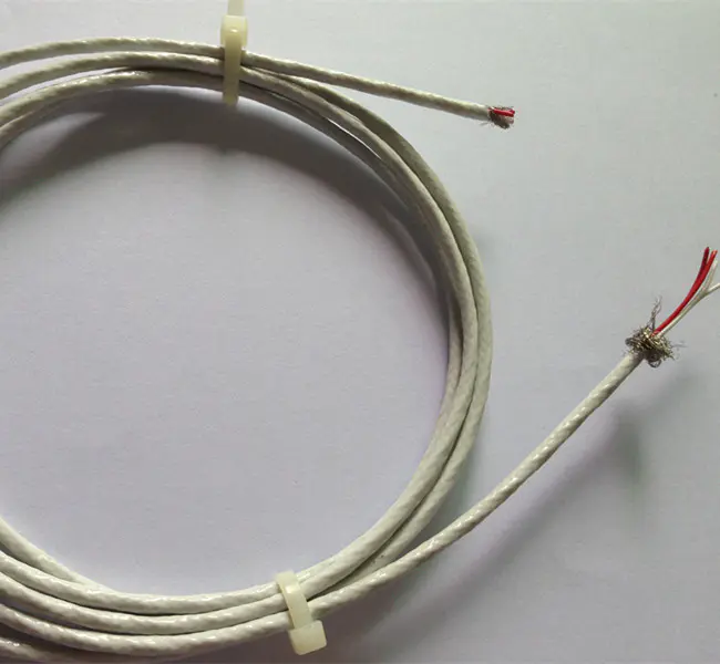 High Temperature PRT Cable and RTD Cable