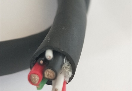 Cable de silicona sin halógenos