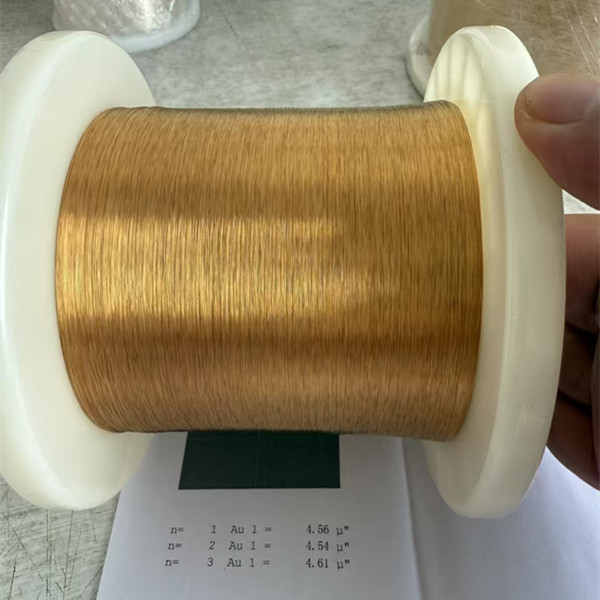 Cable de cobre chapado en oro con teflón - CITCable