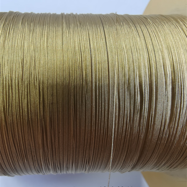 Cables de tungsteno trenzados chapados en oro 49/0.02 - CITCable